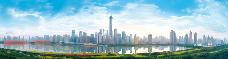 深圳莲花山俯瞰福田全景,高清,摄影图,摄影图片,图片大全,摄影图免费下载